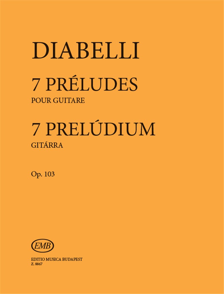 7 Preludium für Gitarre op. 103